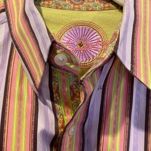 Men’s Robert Graham casual shirt in size L